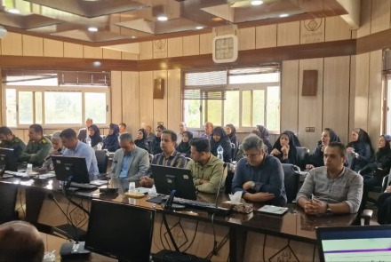 معارفه مهندس هاشمی بسمت سرپرستی شبکه بهداشت ودرمان خوانسار-شهریور1404