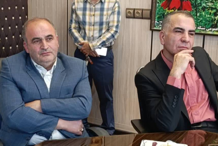 معارفه مهندس هاشمی بسمت سرپرستی شبکه بهداشت ودرمان خوانسار-شهریور1404